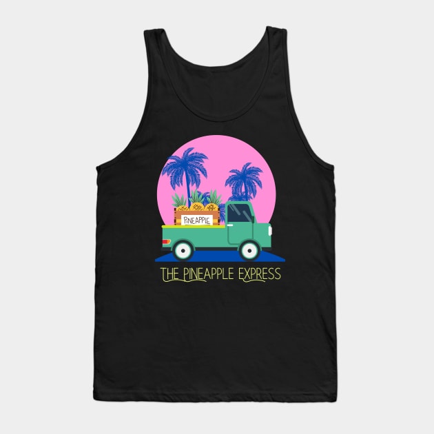 The Pineapple Express Tank Top by Benjamin Customs